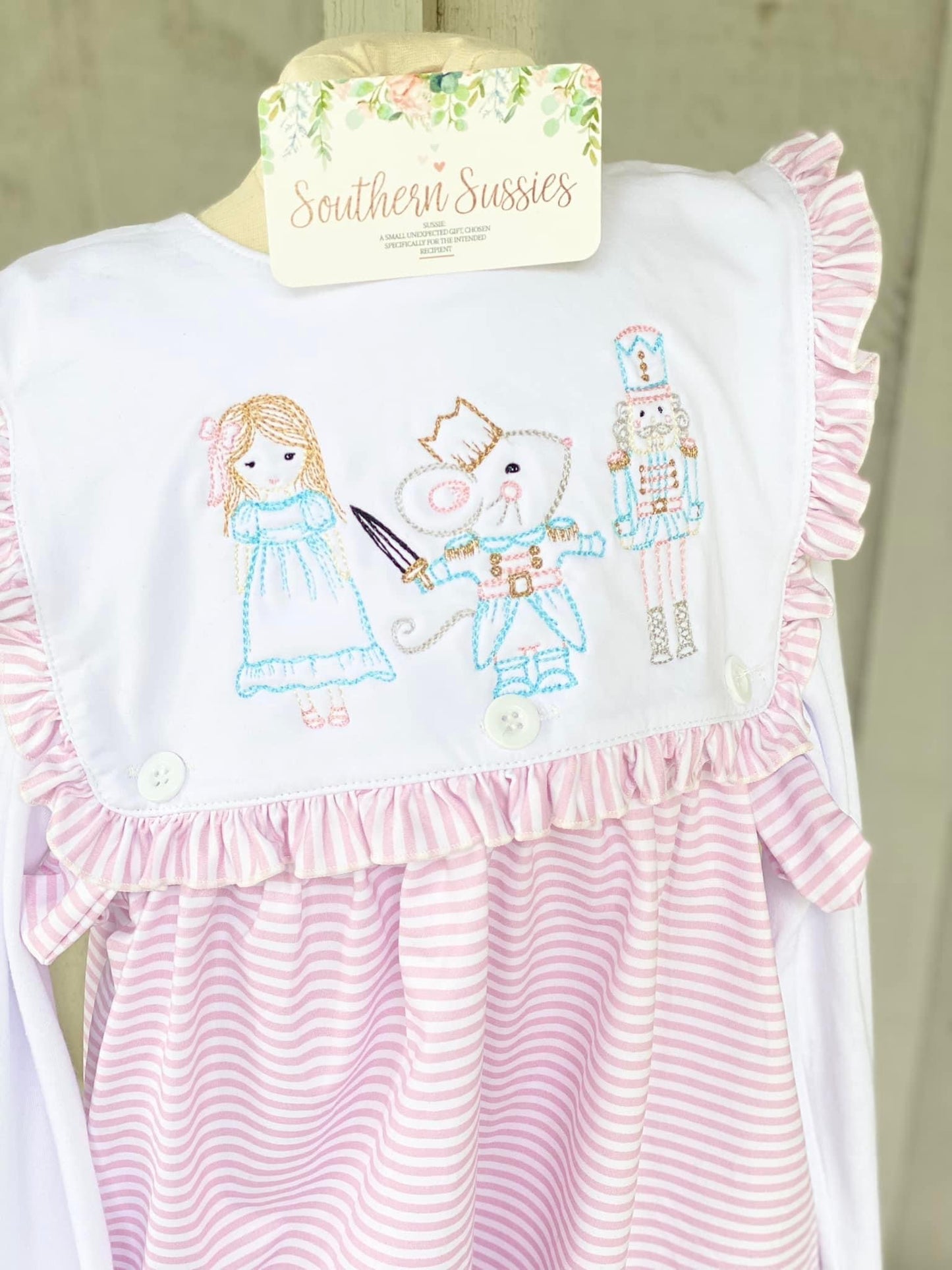 Pink Stripe Nutcracker Collection