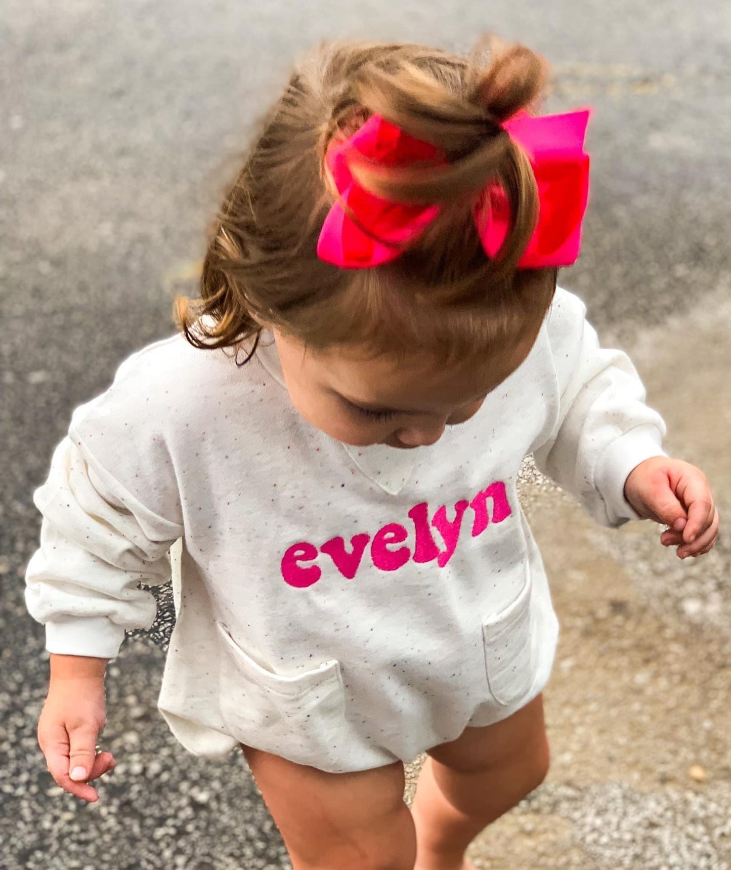 Embroidered Bubble Sweatshirts