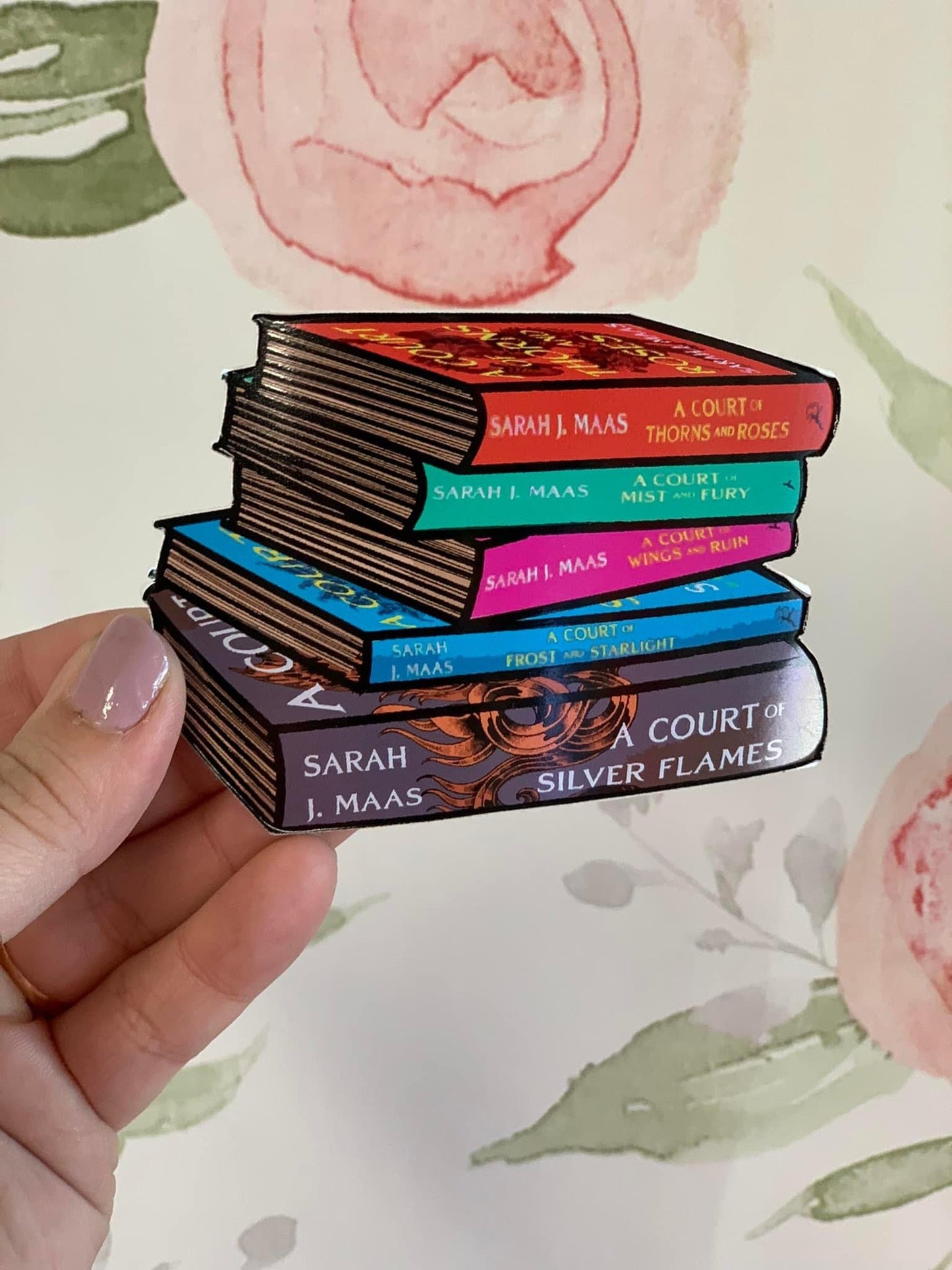 ACOTAR Book Stack Sticker