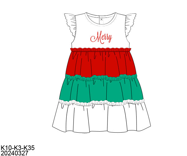 Merry Tiered Dress