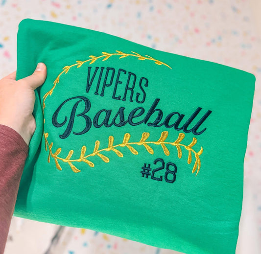 Baseball & Softball Seam tees & sweatshirts