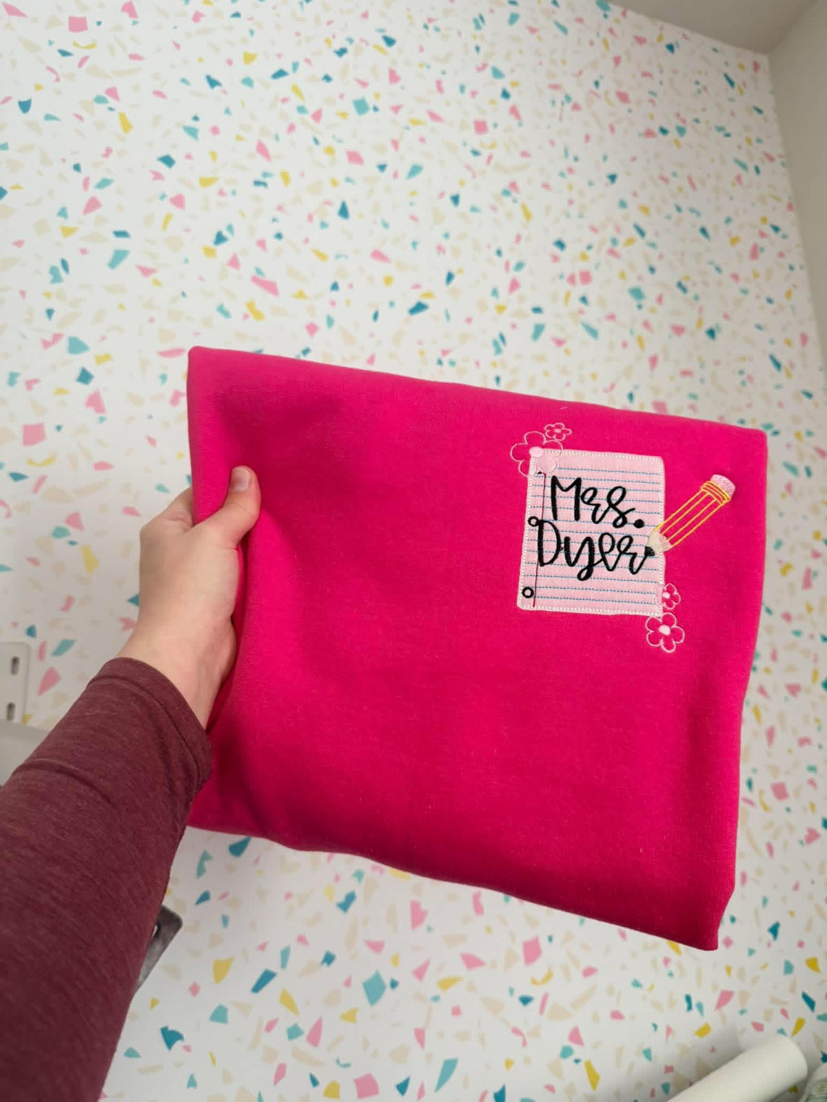 Teacher Notepad Sweatshirt