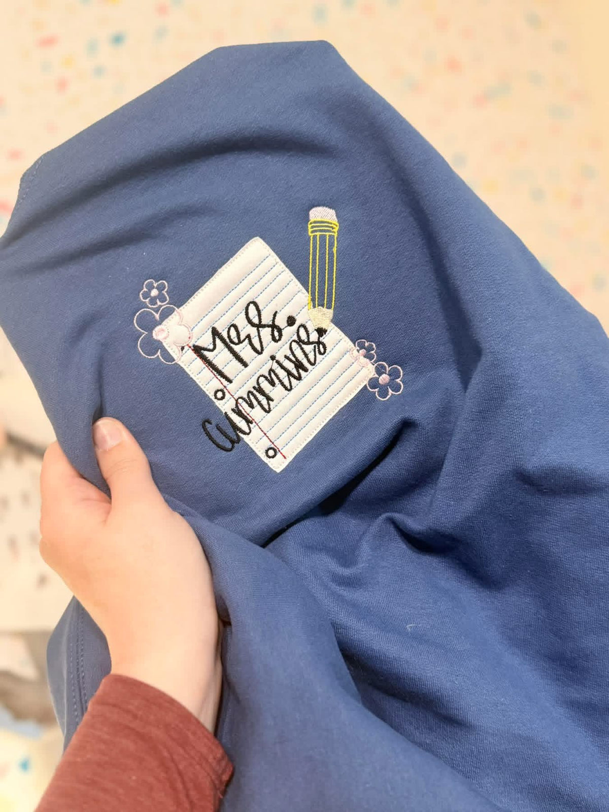 Teacher Notepad Sweatshirt