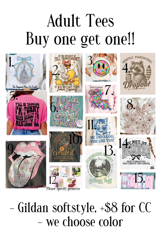 Adult Tees