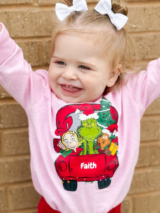 Grinch Truck Sweatshirts