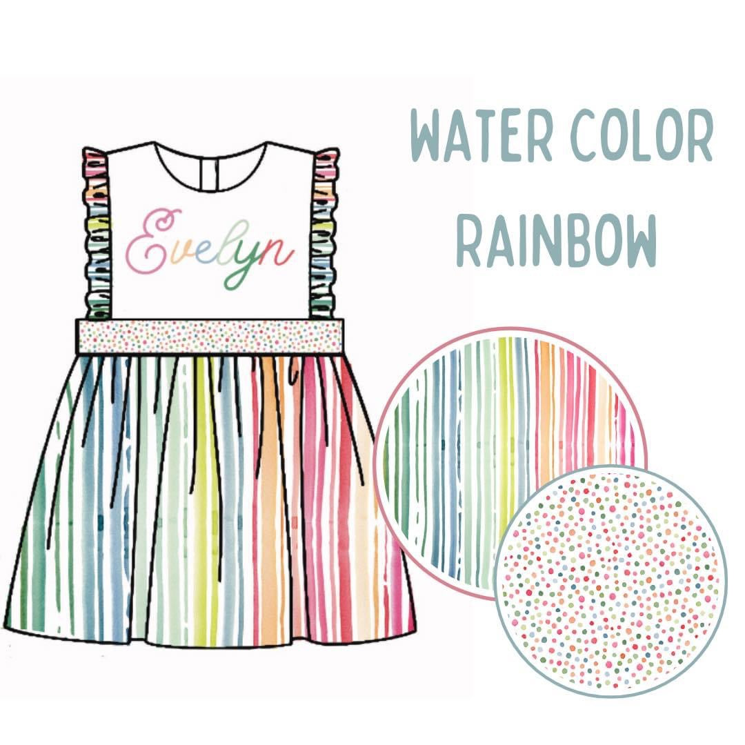 Watercolor Rainbow Collection - ETA July