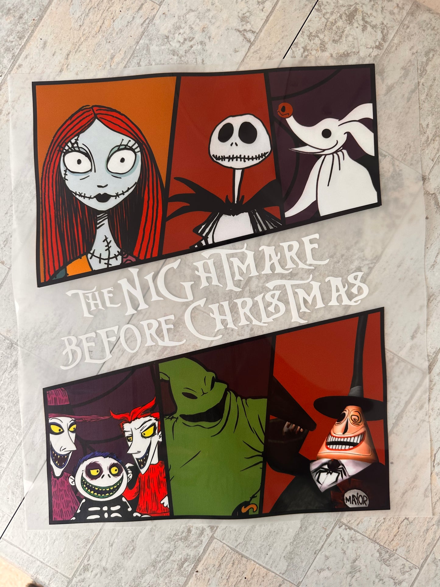 The Nightmare before Christmas Comic Book