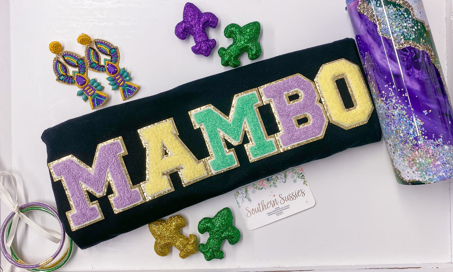 Mambo Chenille Letters