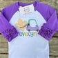 Mardi Gras Cozy Coup Raglan